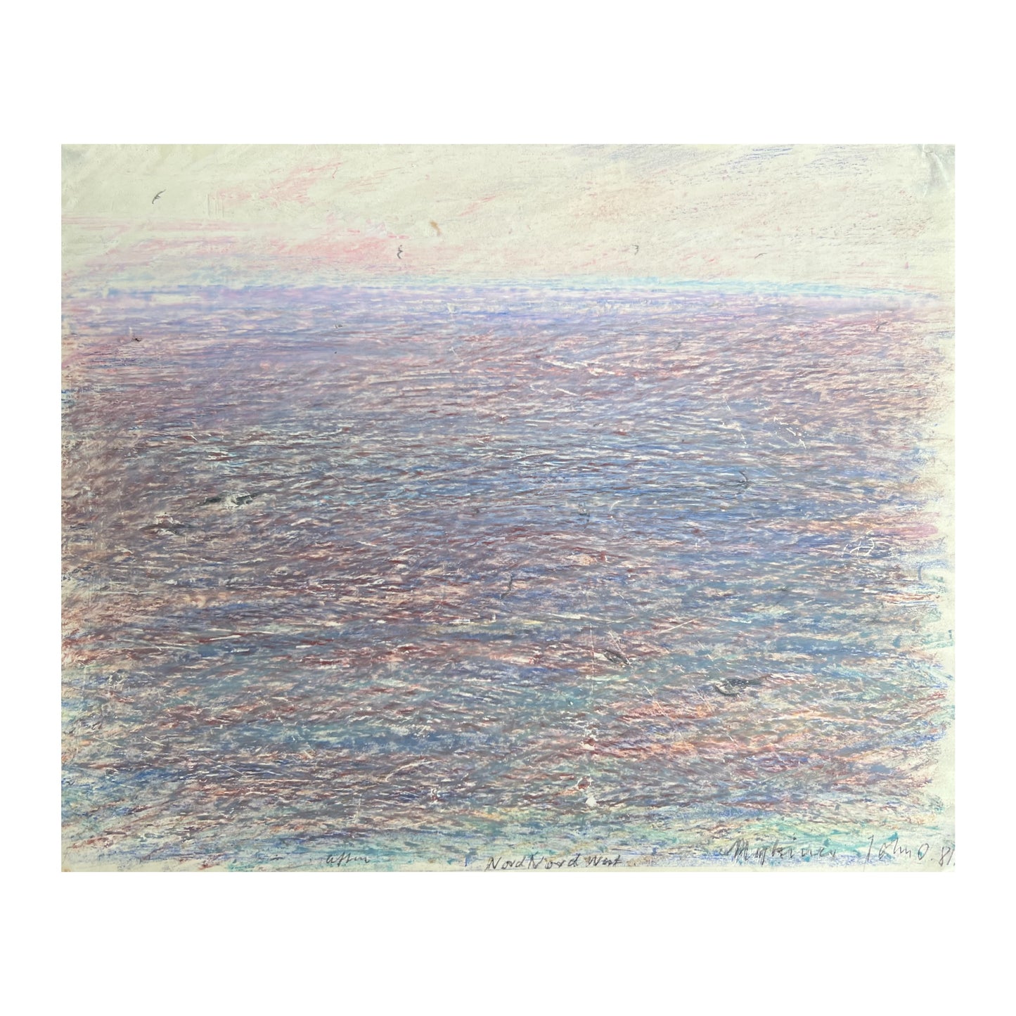 John Olsen. “Aften nornnordvest Mykines”, 1981