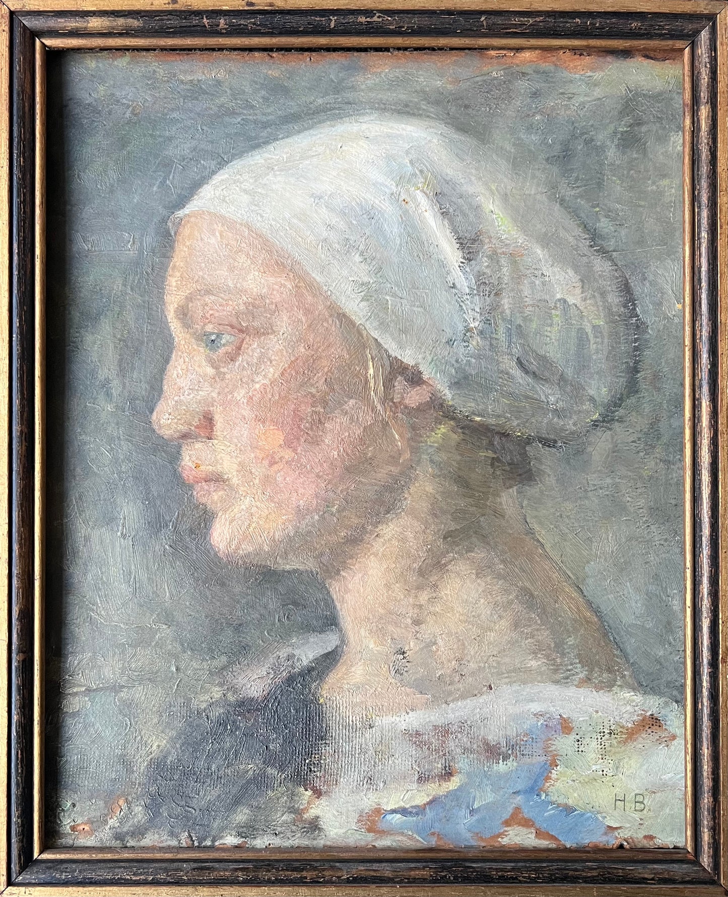 Hedvig Brandt. “Studiehoved”, 1928