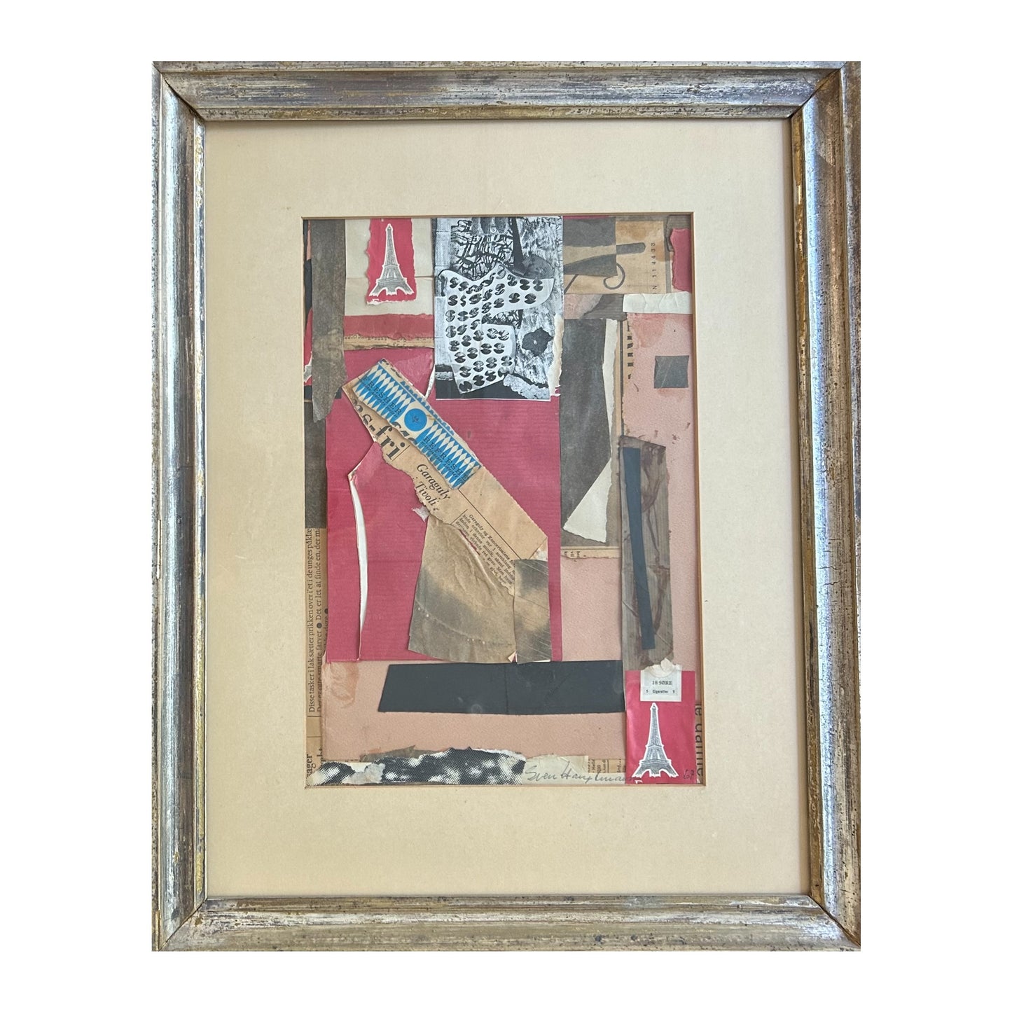 Sven Hauptmann. Collage, 1967