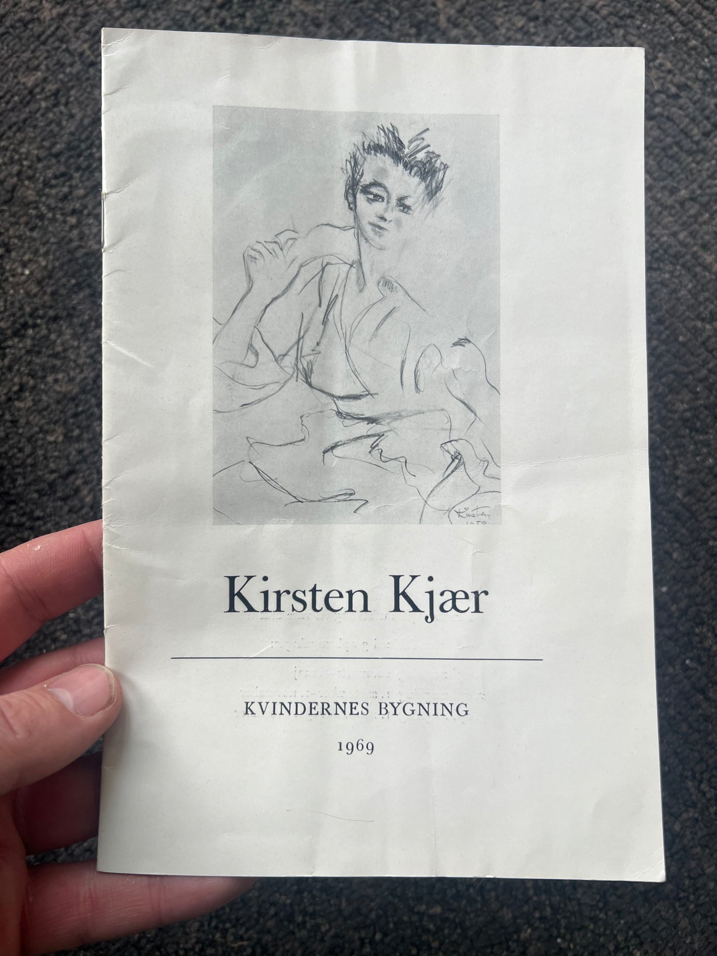 Kirsten Kjær. Portrait, 1966