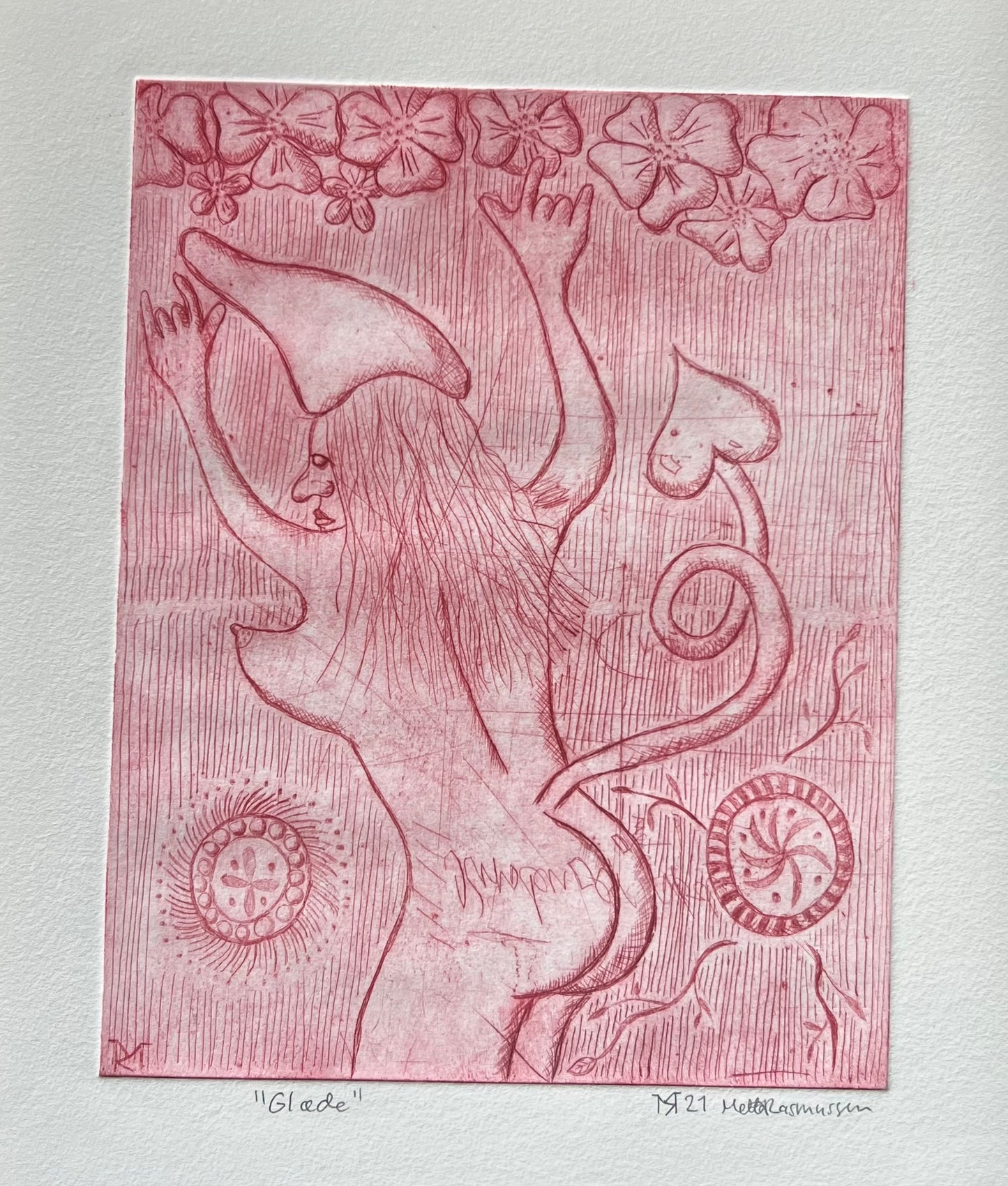 Mette Rasmussen. “Glæde”, 2021