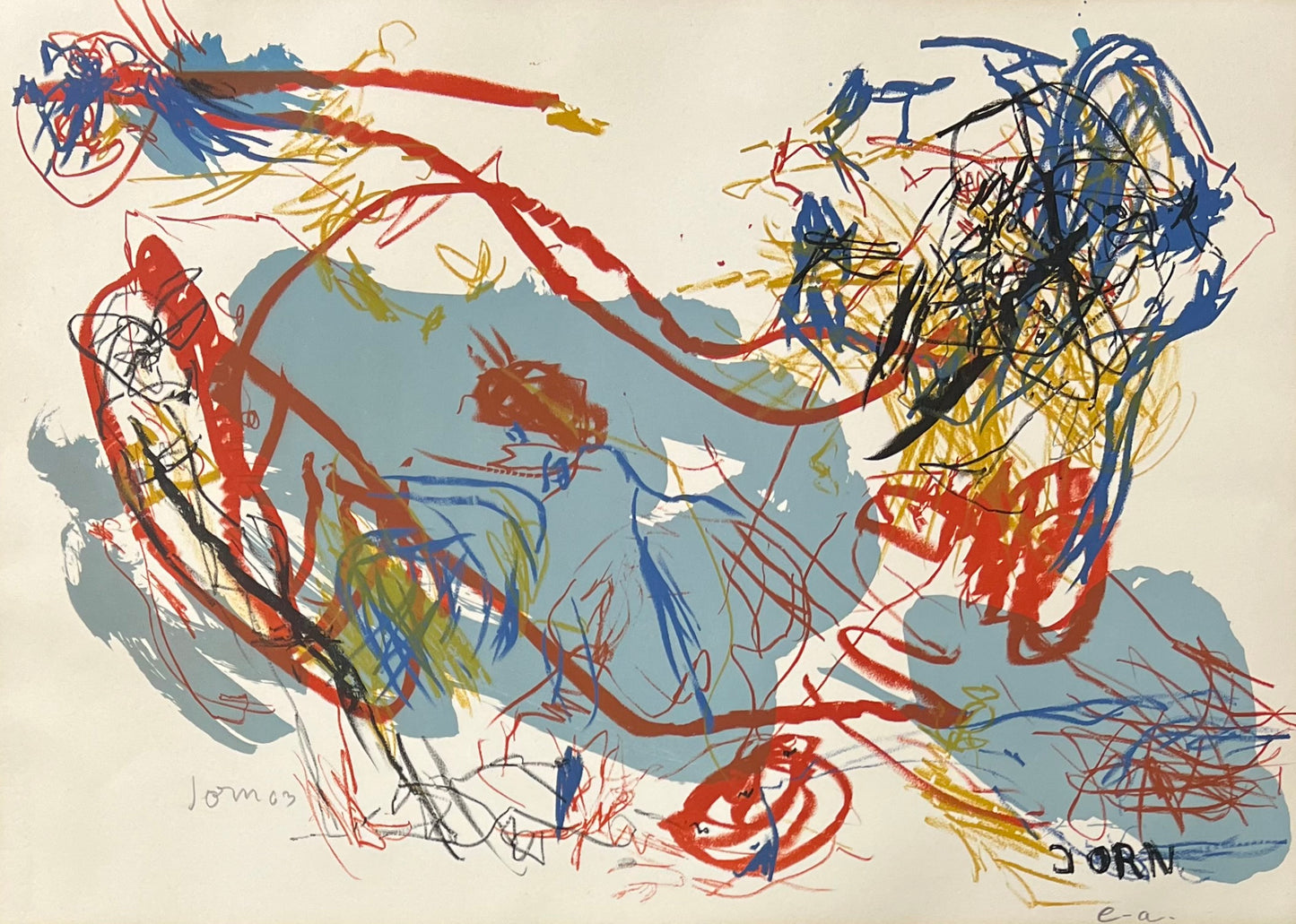 Asger Jorn. Composition, 1963