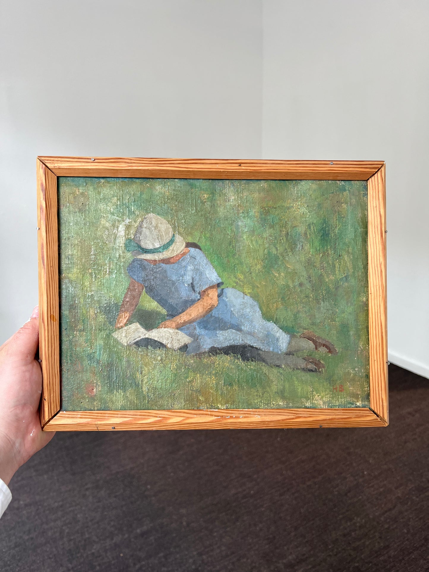 Hedvig Brandt. “Lille pige på plænen”