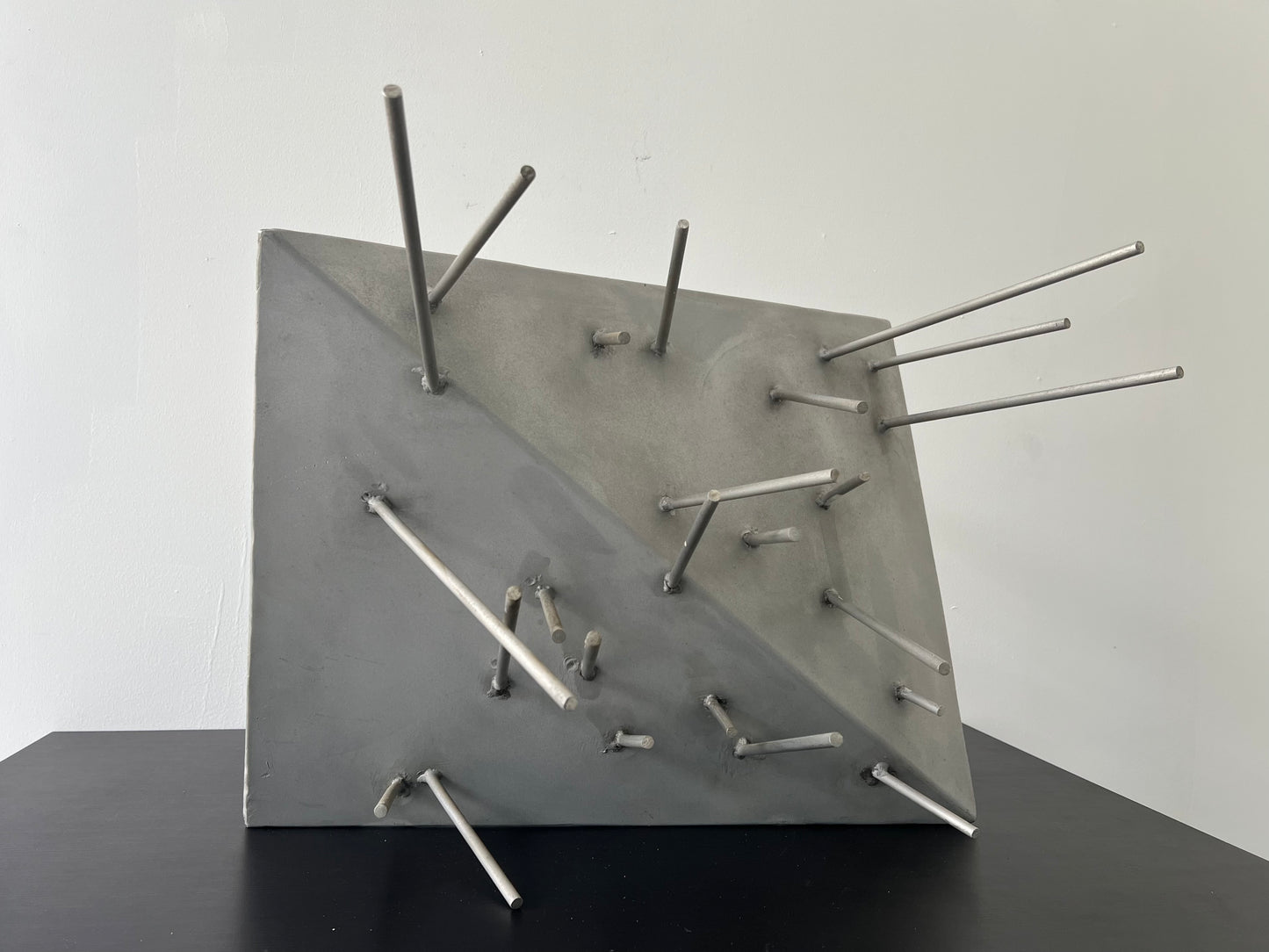 Niels Guttormsen. Large model for “Pinde i blok”, 1970’s