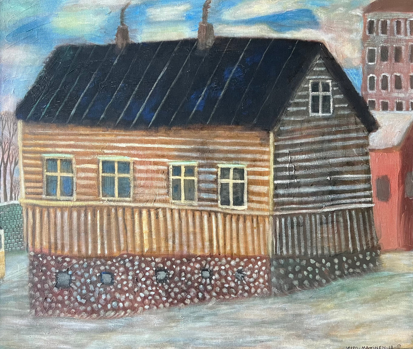 Seppo Mattinen. “Gult hus”, 1968