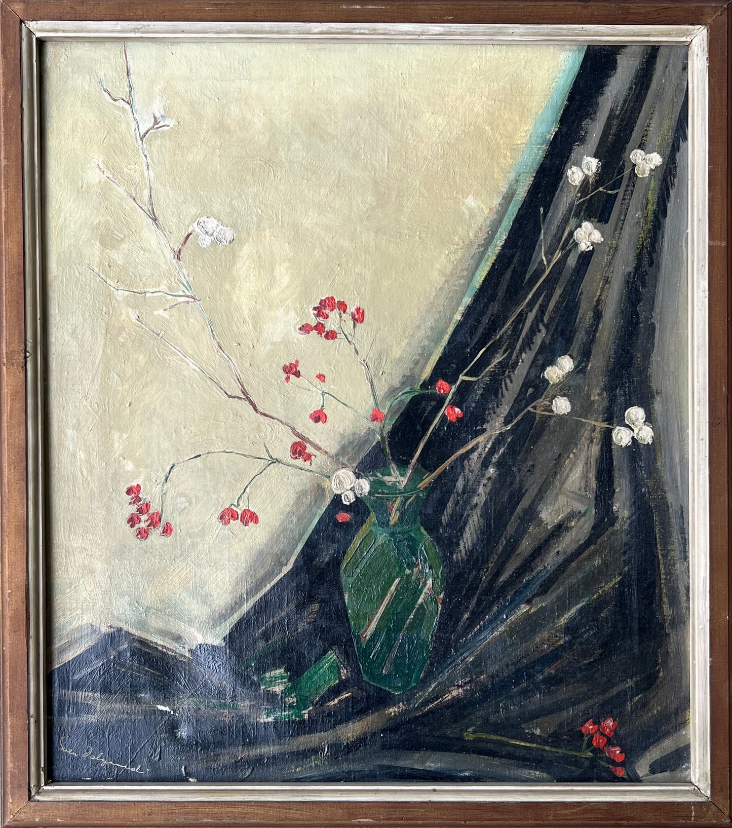 Sven Dalsgaard. Study of flowers, ca. 1938