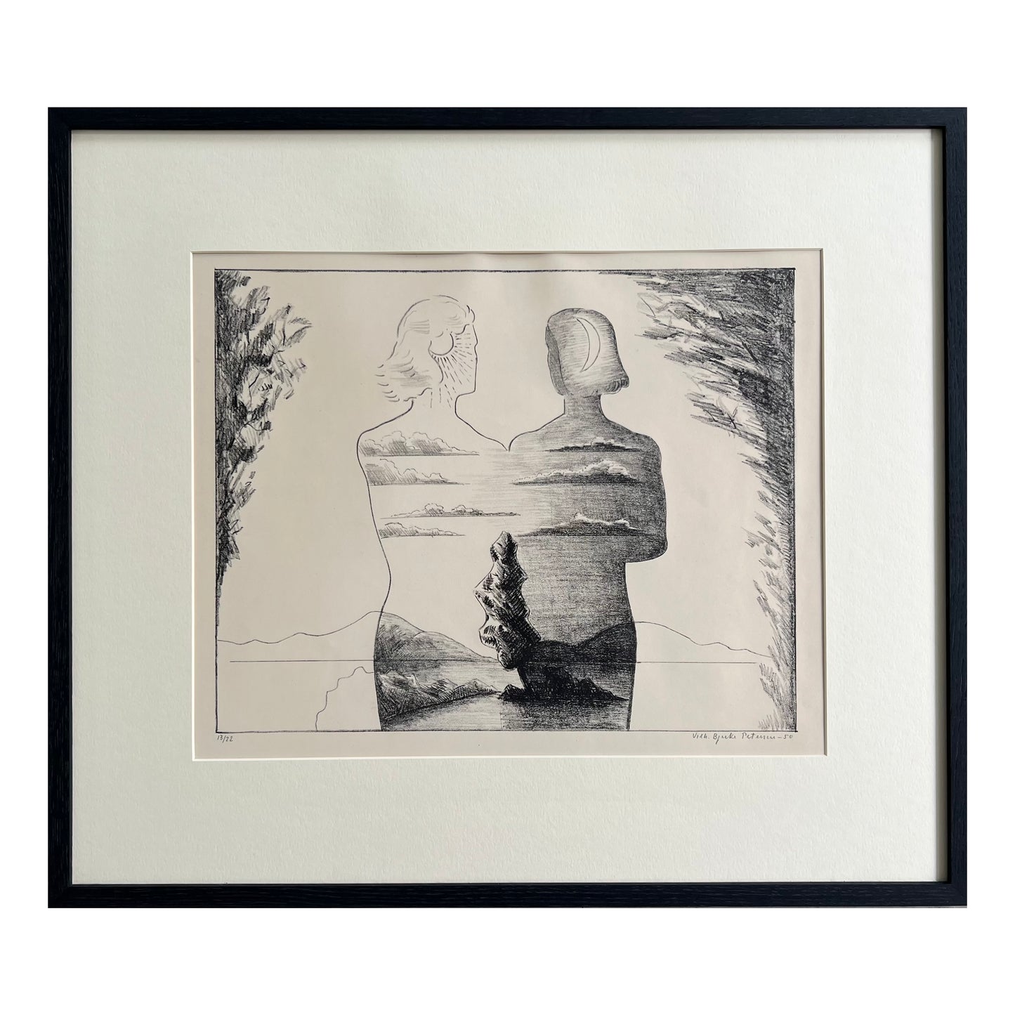 Vilhelm Bjerke Petersen. Composition, 1950