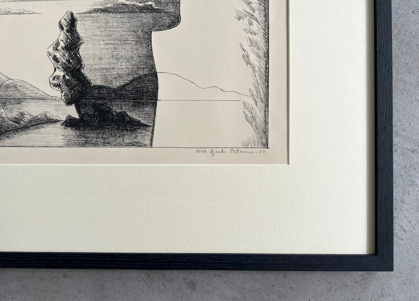 Vilhelm Bjerke Petersen. Composition, 1950