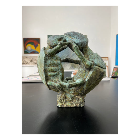 Gunnar Hossy. Bronze sculpture