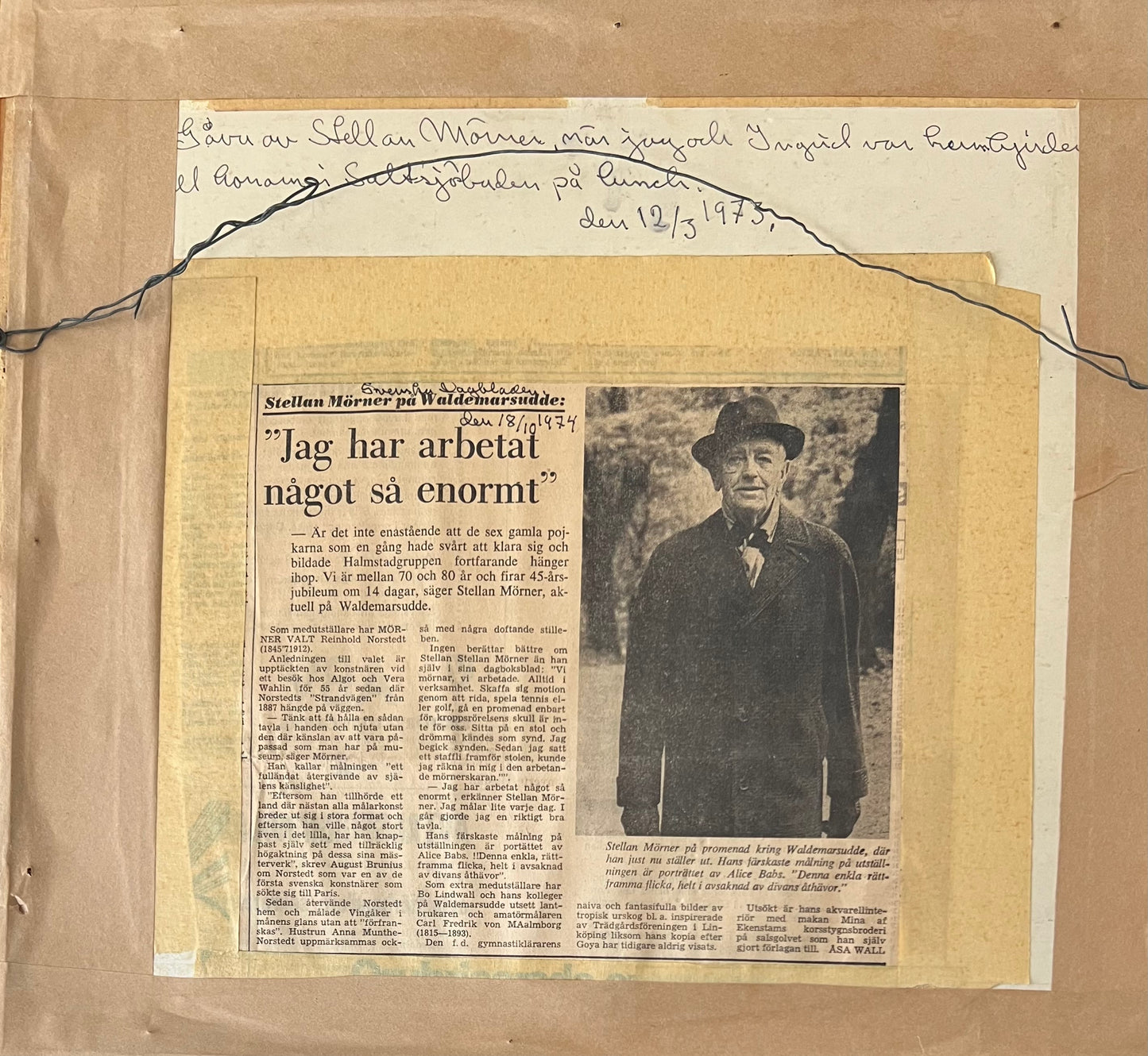 Stellan Mörner. Composition, 1950