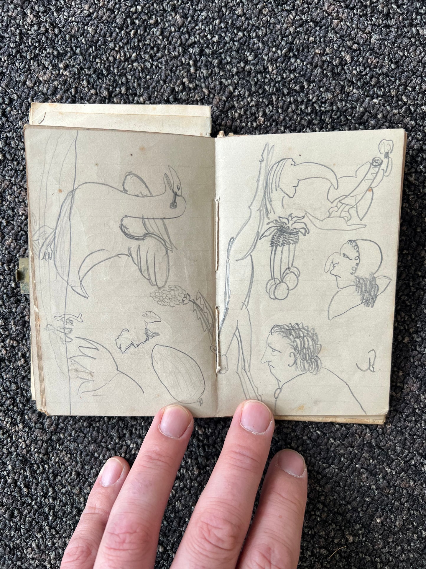 Niels Skovgaard. Sketchbook