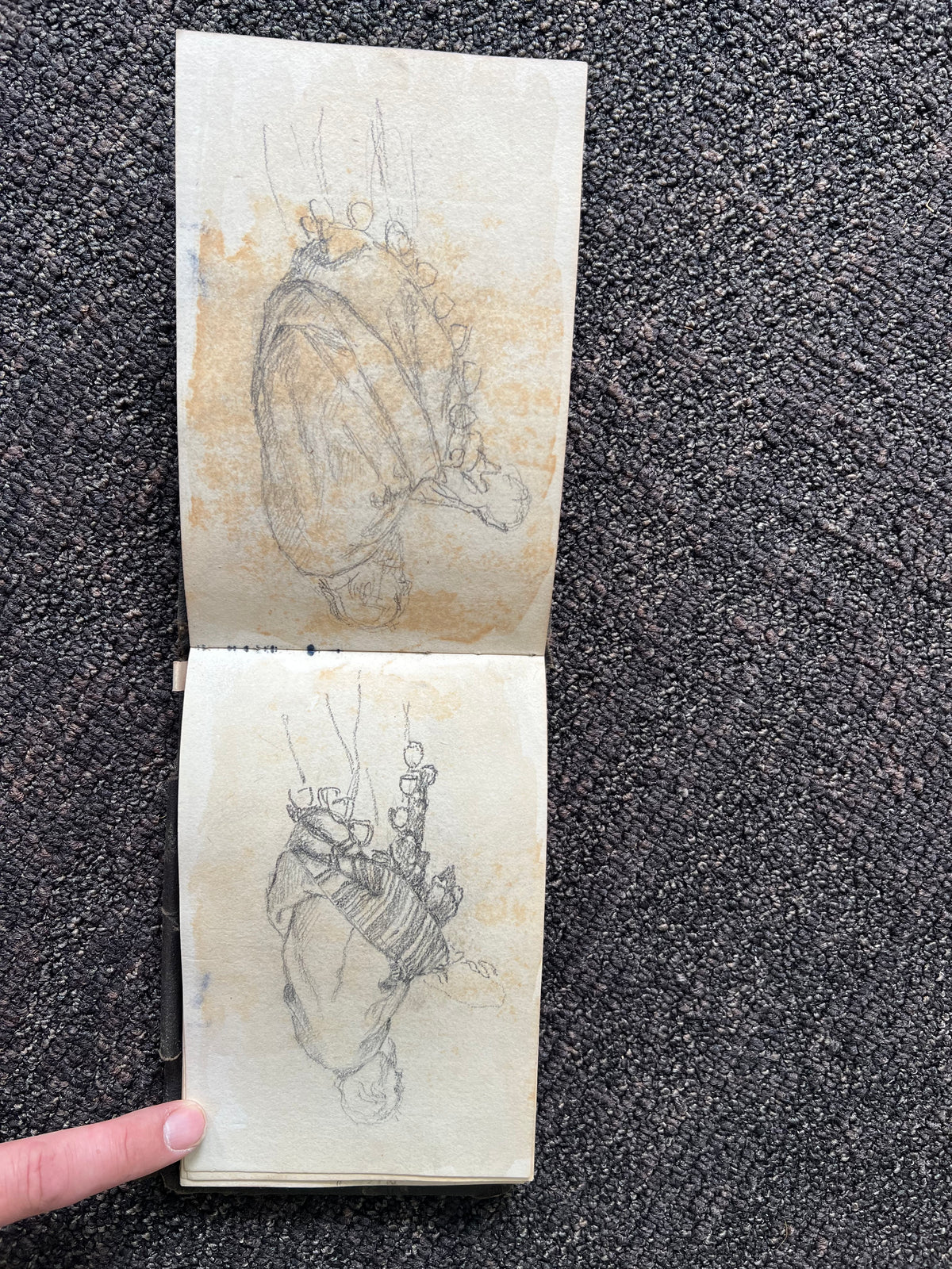 Niels Skovgaard. Sketchbook