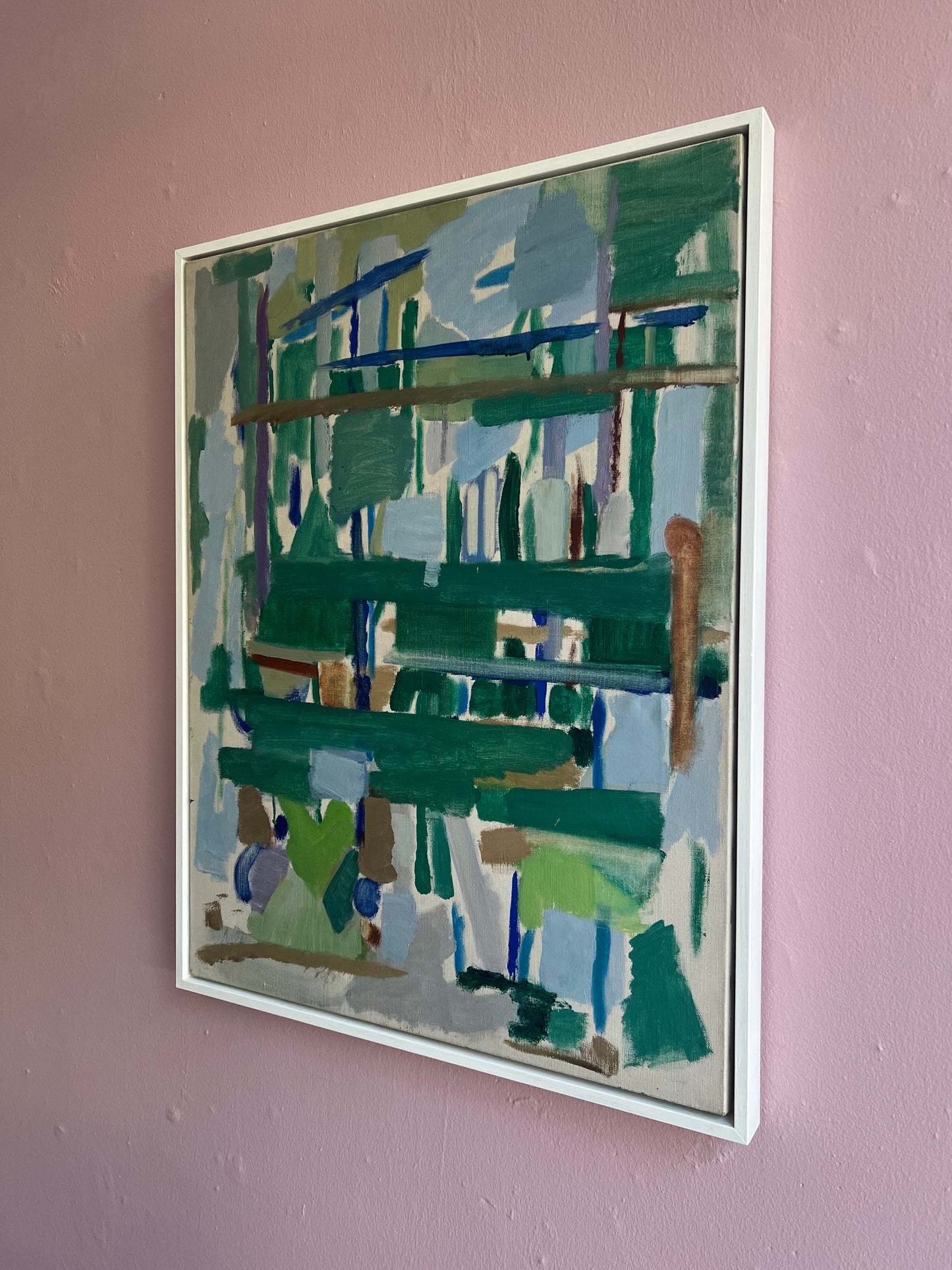 Else Fischer-Hansen. “Regn i haven”, 1955