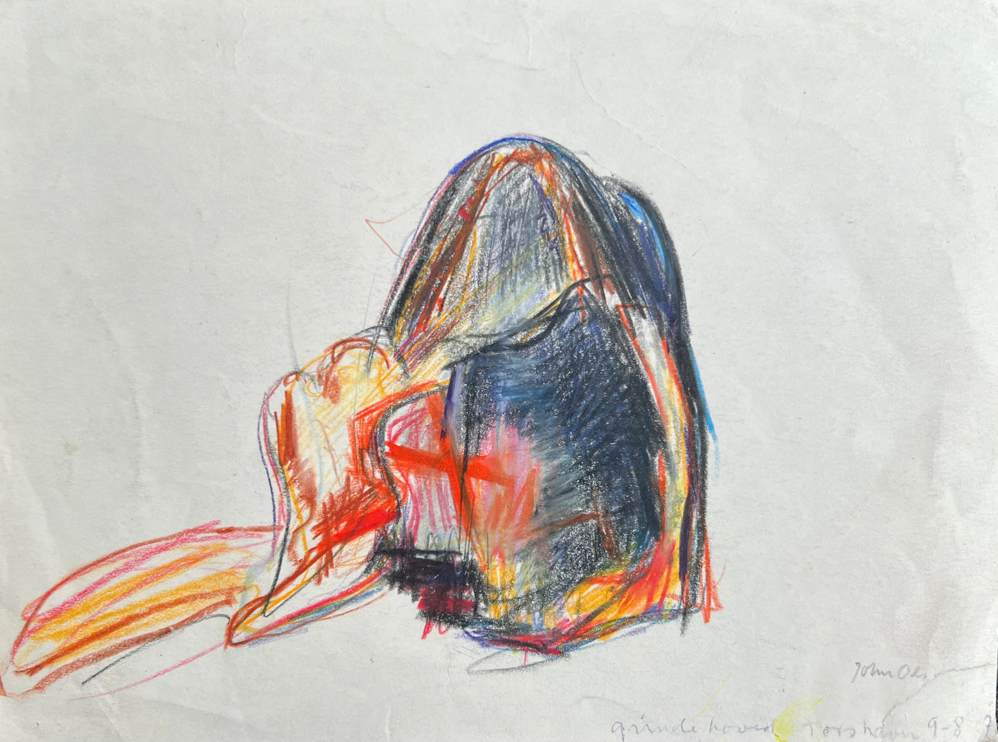 John Olsen. “Grindehoved, Torshavn”, 1960’s