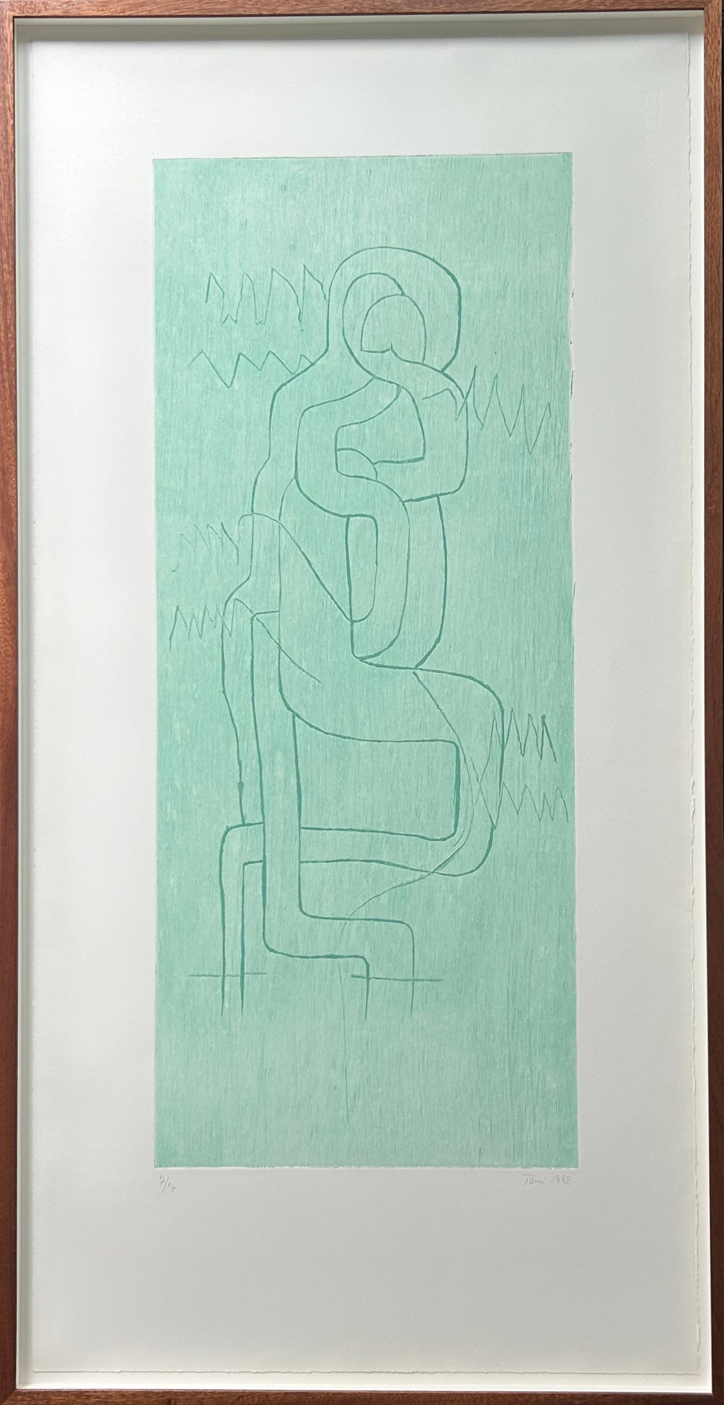 Toni Larsen. “En reflektion”, 1992