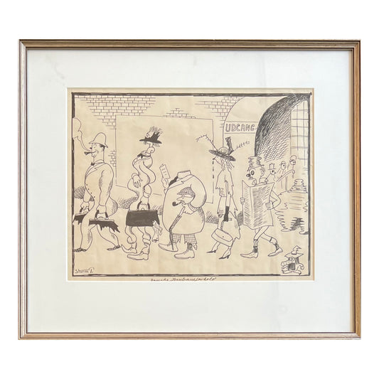 Storm P. “Danske jernbaneforhold”