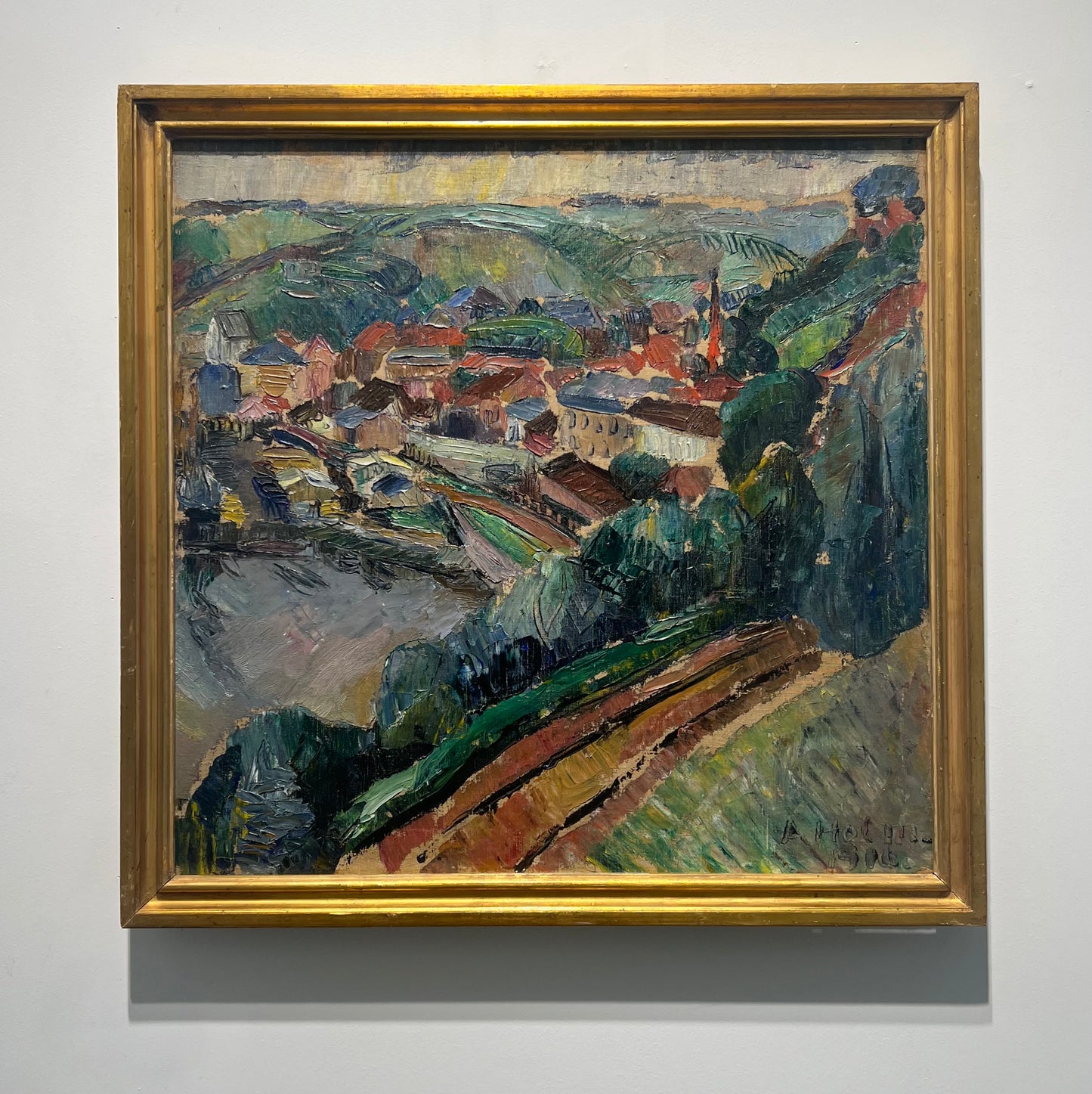 Astrid Holm. “Banen”, Lemvig, 1916