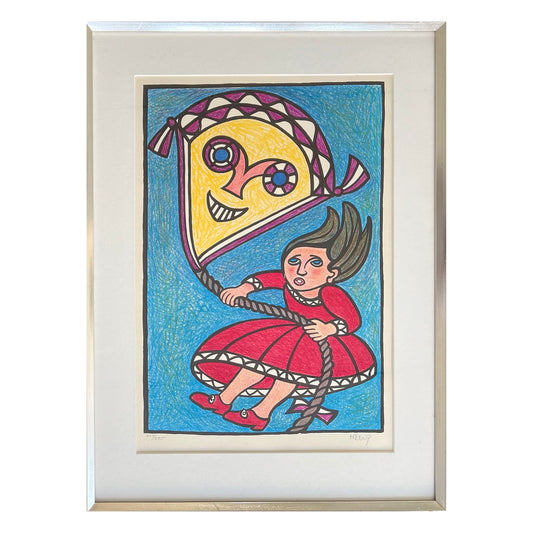 Henry Heerup. “Pigen og dragen”