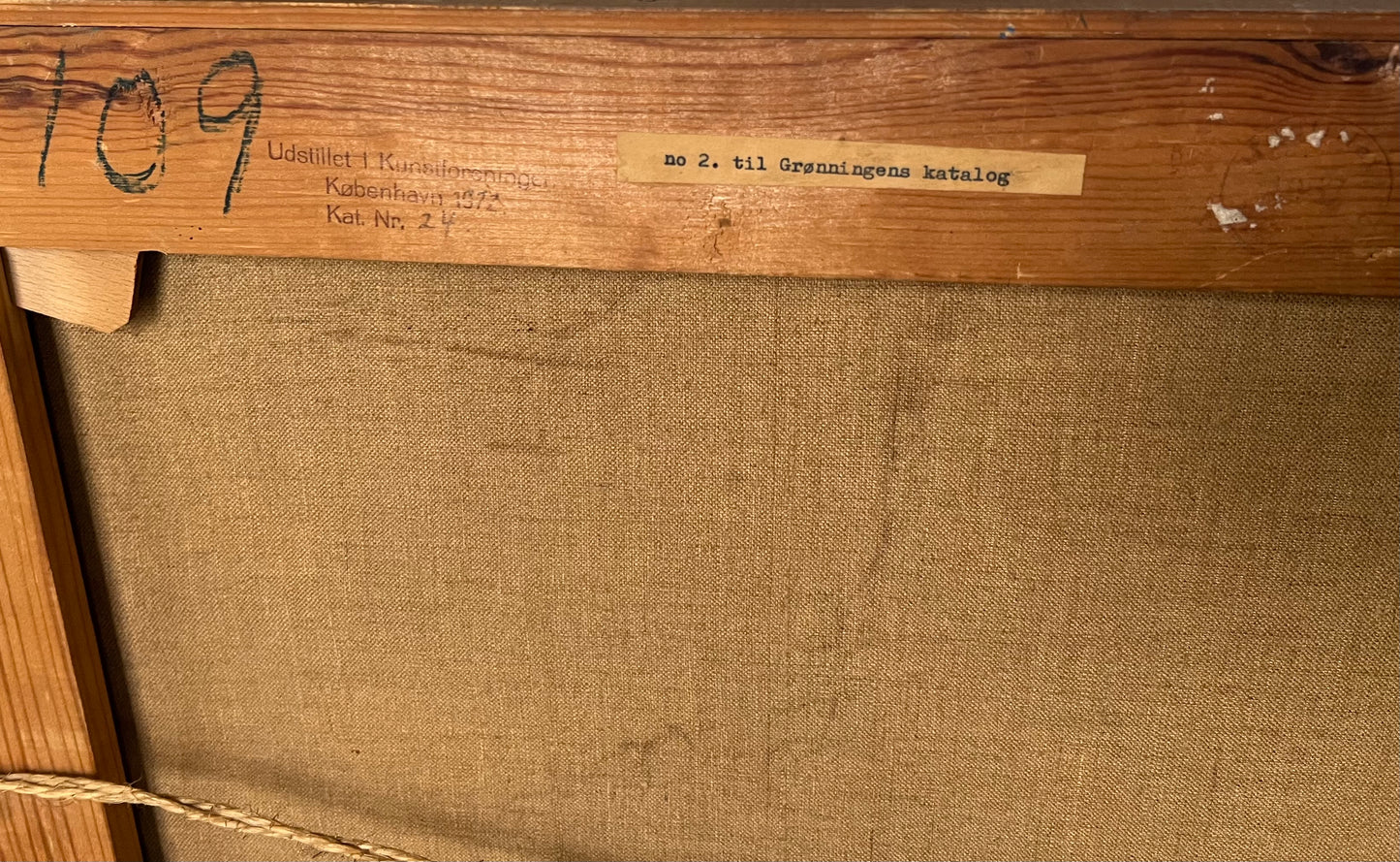 Knud Nielsen. “Hvid Komposition”, 1956