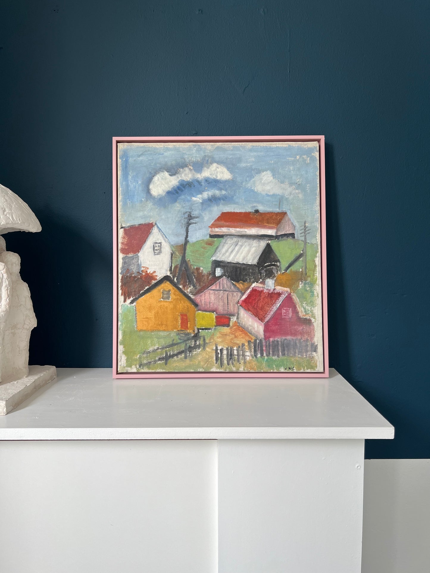 Rita Kernn-Larsen. Study of houses in Skagen, ca. 1932