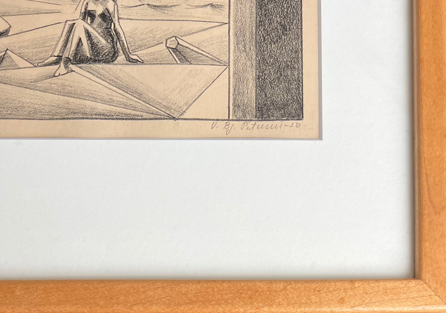 Vilhelm Bjerke-Petersen. Composition, 1950