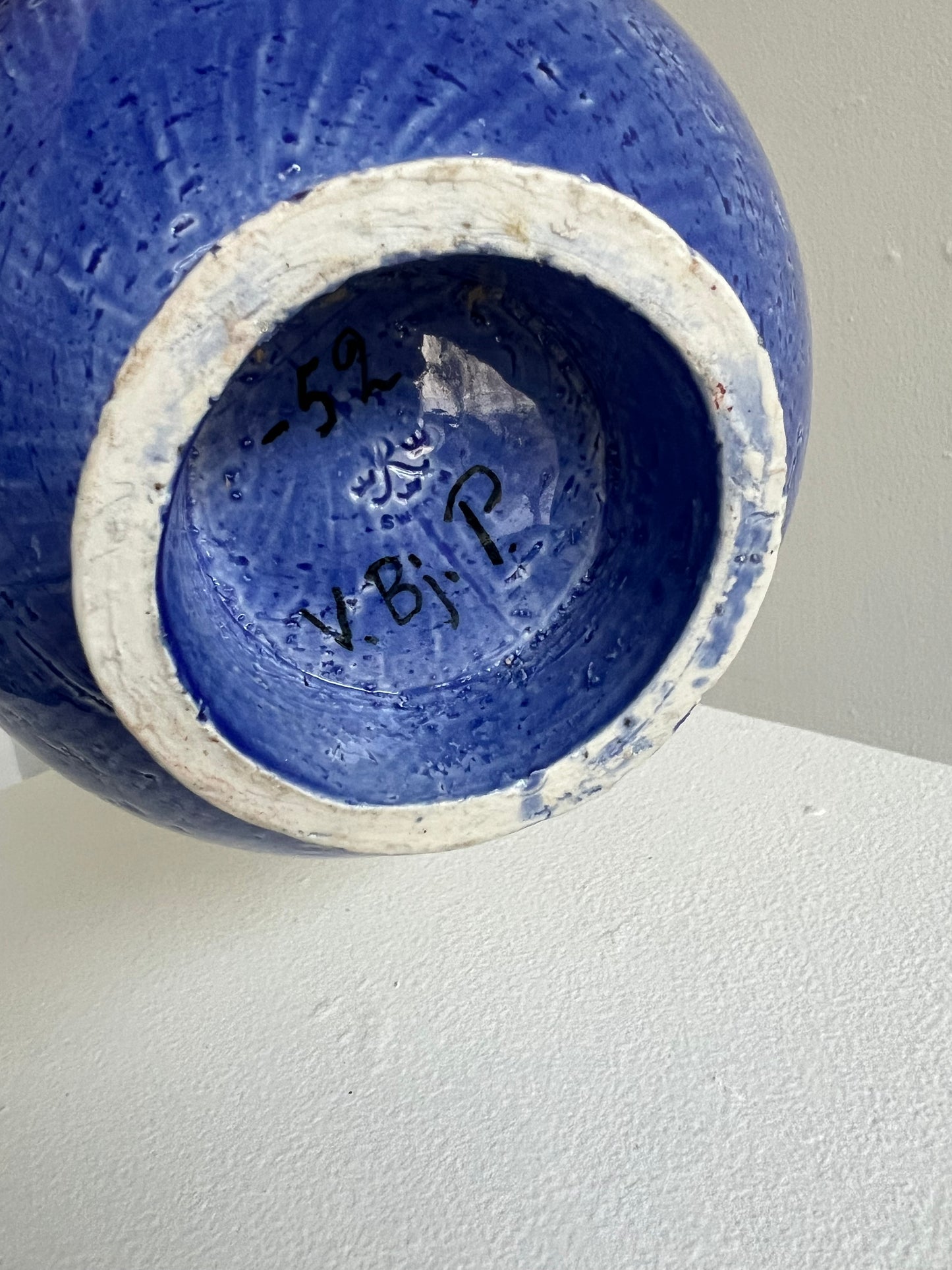 Vilhelm Bjerke Petersen. Unique bowl, 1952