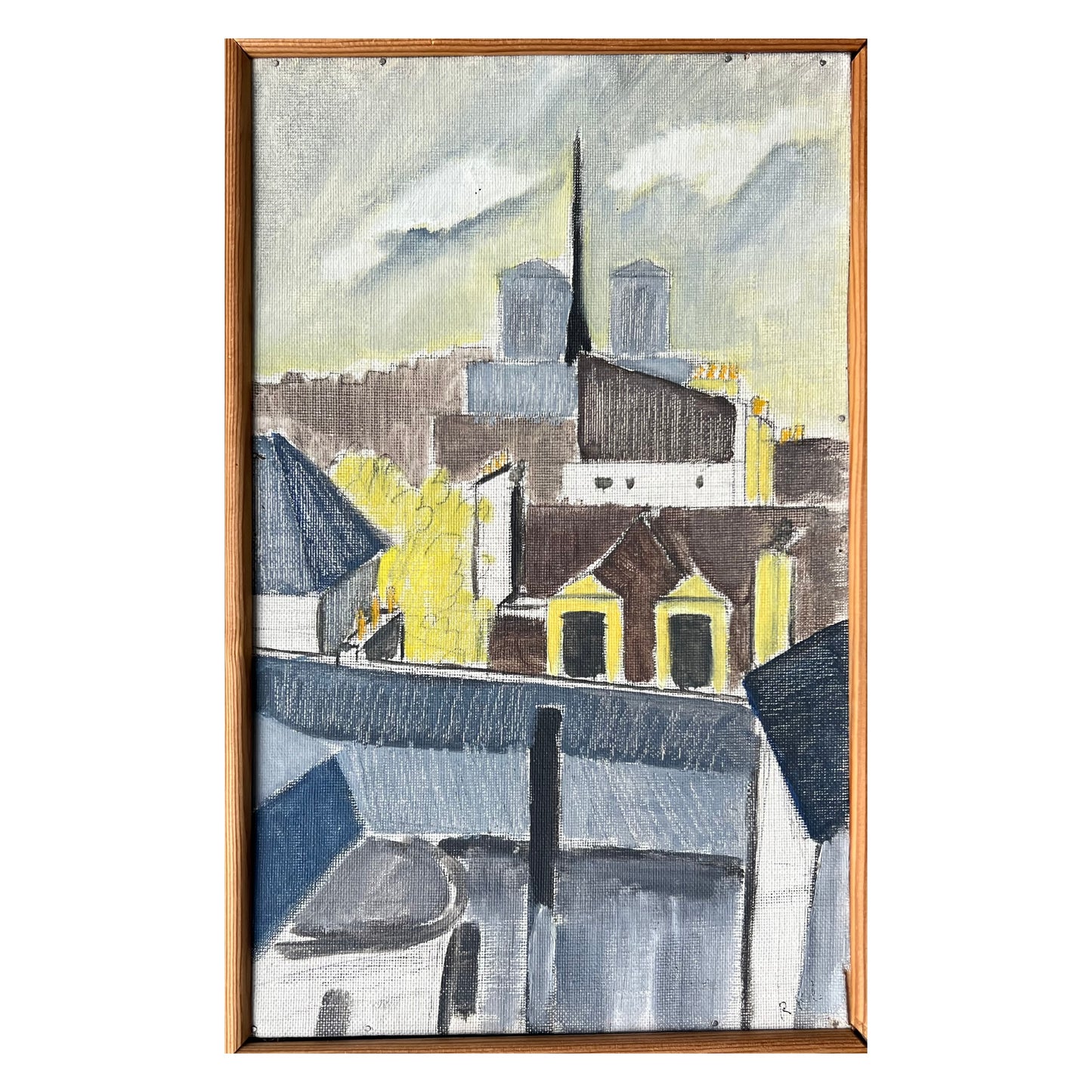 Rita Kernn-Larsen. View over Paris, ca. 1930