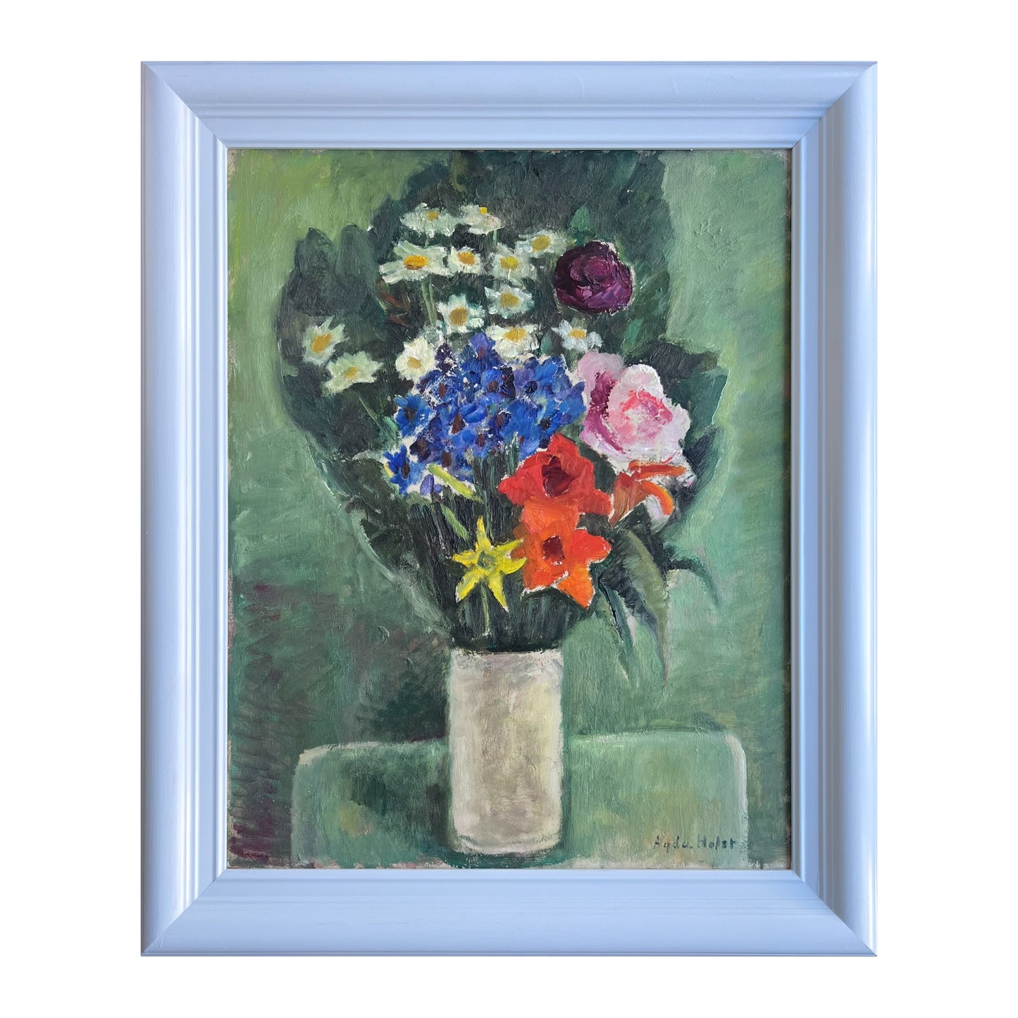 Agda Holst. Flowers