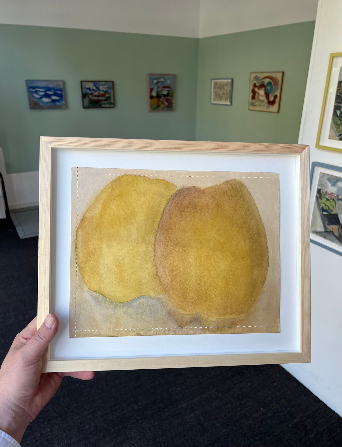 Elsa Nielsen. Study of apples