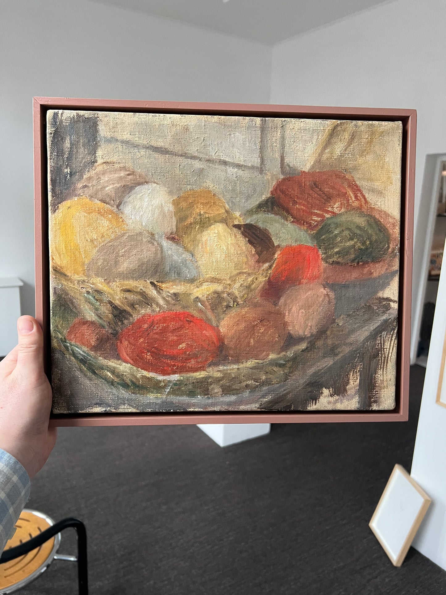 Danish painter. Study of yarn wrenches, 1910/20’s