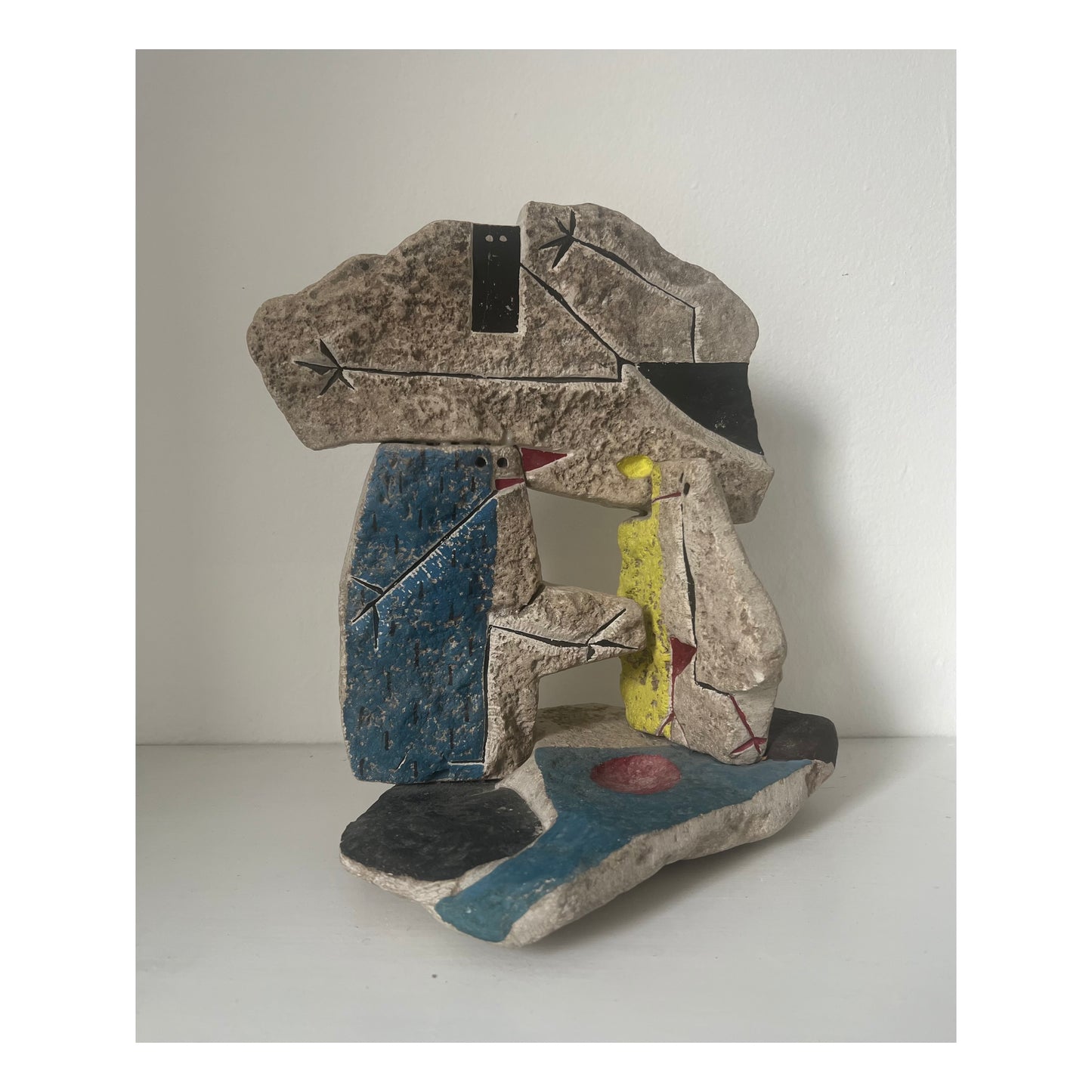Egon Møller-Nielsen. Abstract stone sculpture