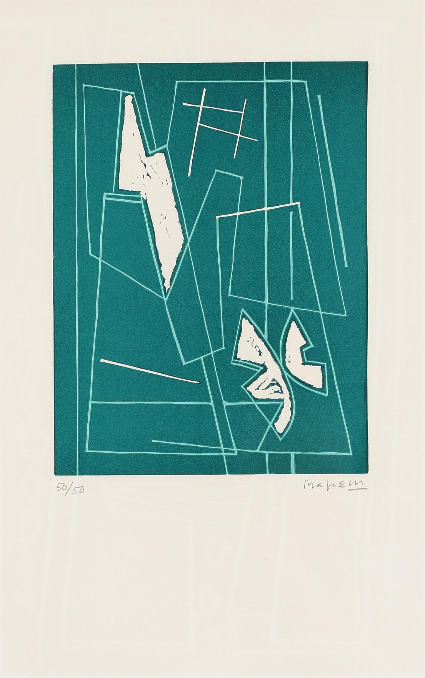 Alberto Magnelli. Composition, 1970