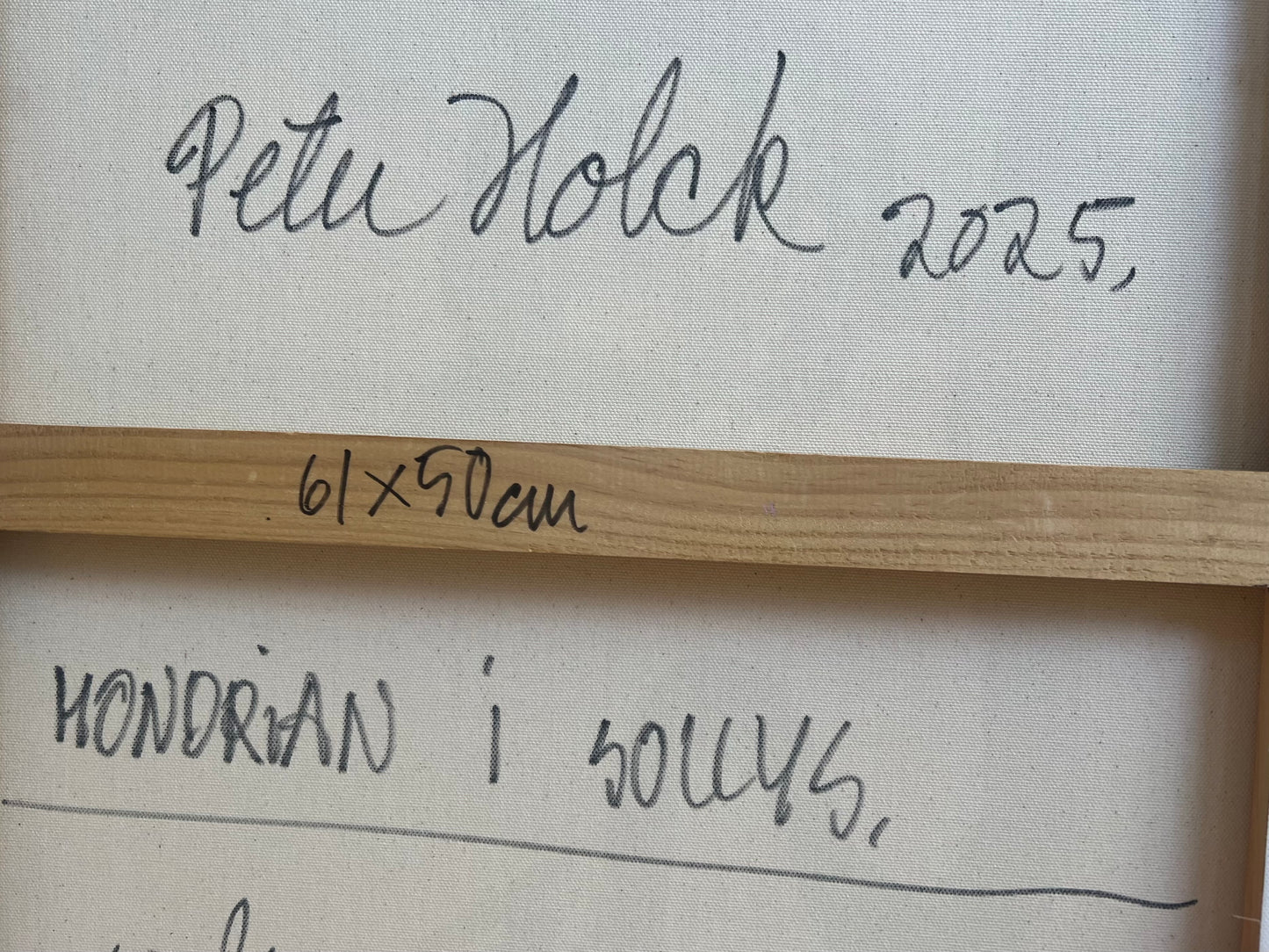 Peter Holck. “Mondrian i sollys”, 2025