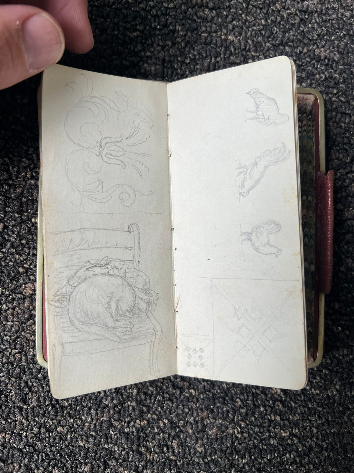 Niels Skovgaard. Sketchbook