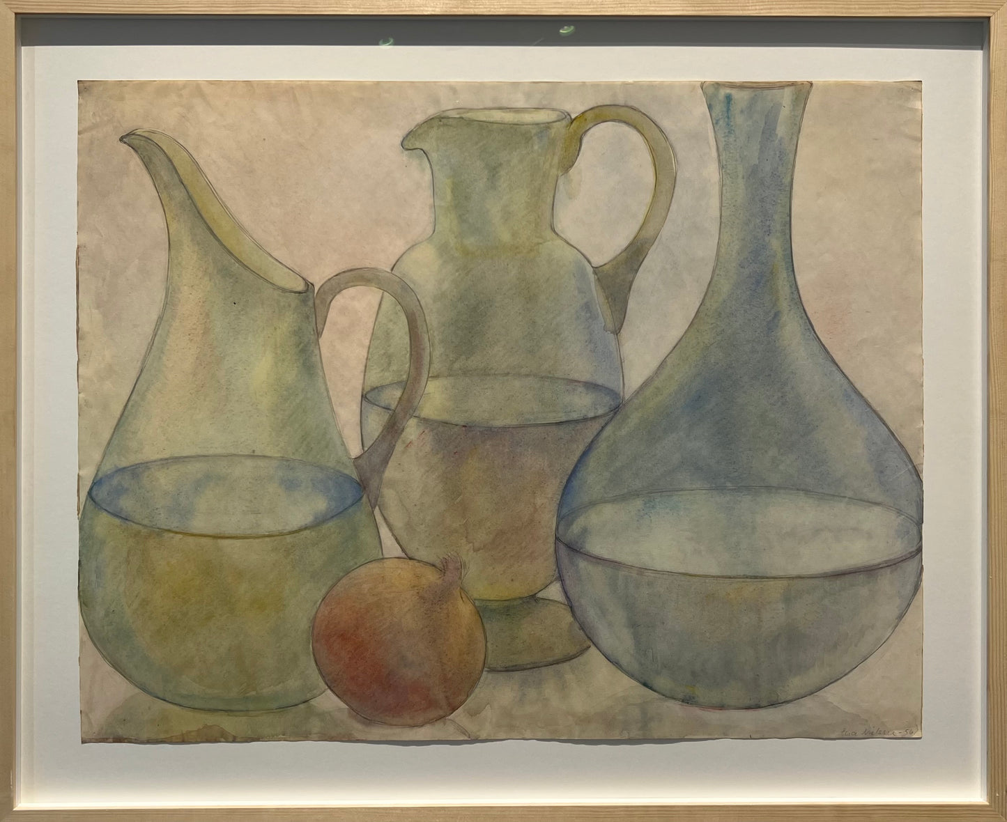 Elsa Nielsen. Stillife, 1956