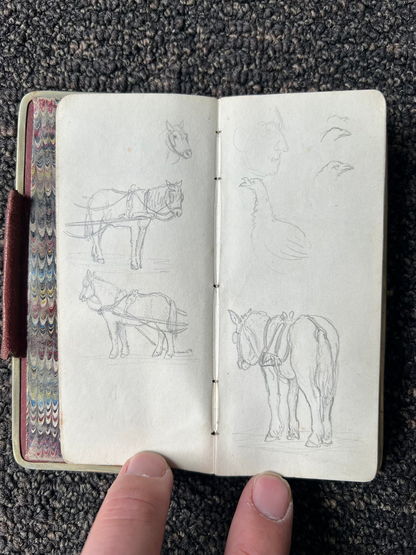 Niels Skovgaard. Sketchbook