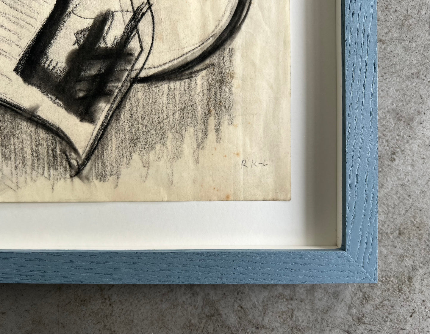 Rita Kernn-Larsen. Study of brushes and palette, ca. 1950s