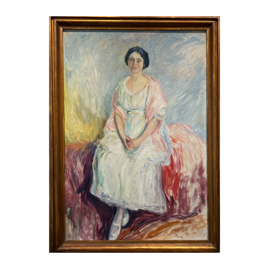 Sigurd Swane. Portrait of a lady, 1916
