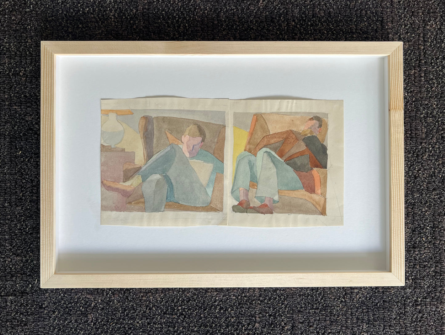 Elsa Nielsen. Study’s of Palle Nielsen, ca. 1950