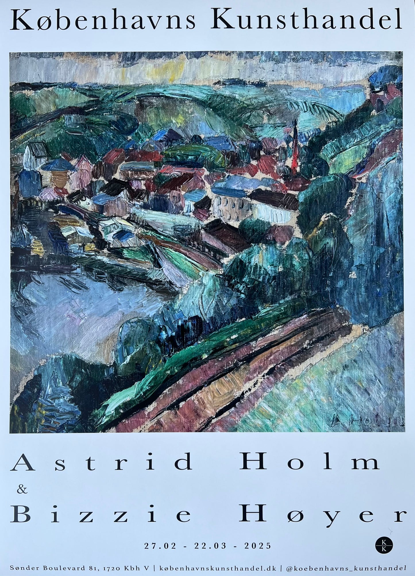 Astrid Holm & Bizzie Høyer. Poster, 2025