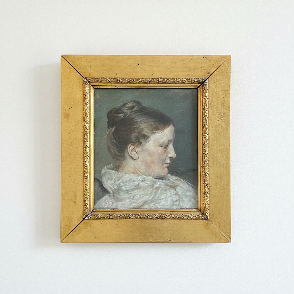 Johanne Krebs. Portrait of Margret Liisberg, ca. 1900