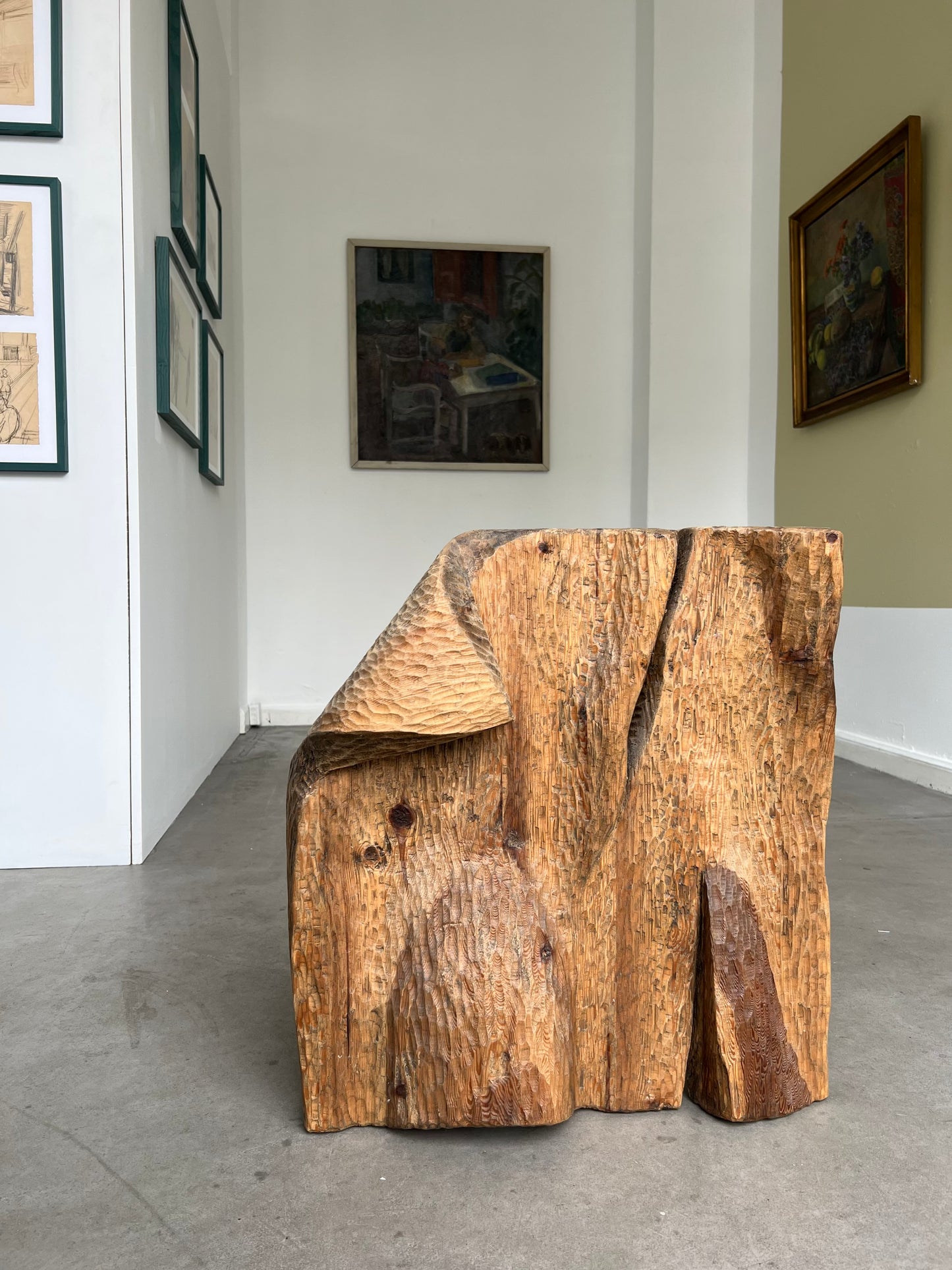 Markan Christensen. “Med ombøjet snip”, 1981