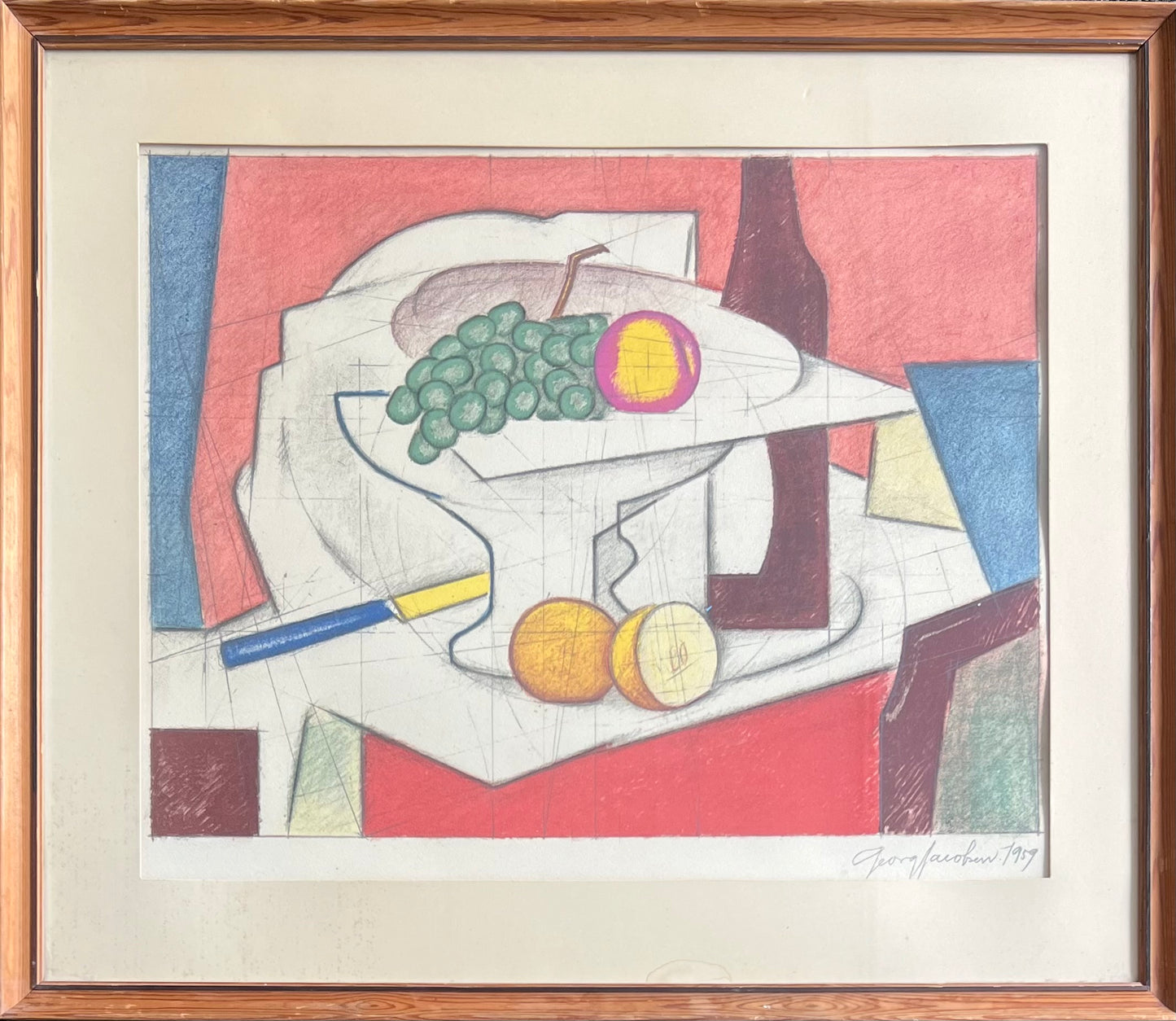 Georg Jacobsen. Still life, 1959
