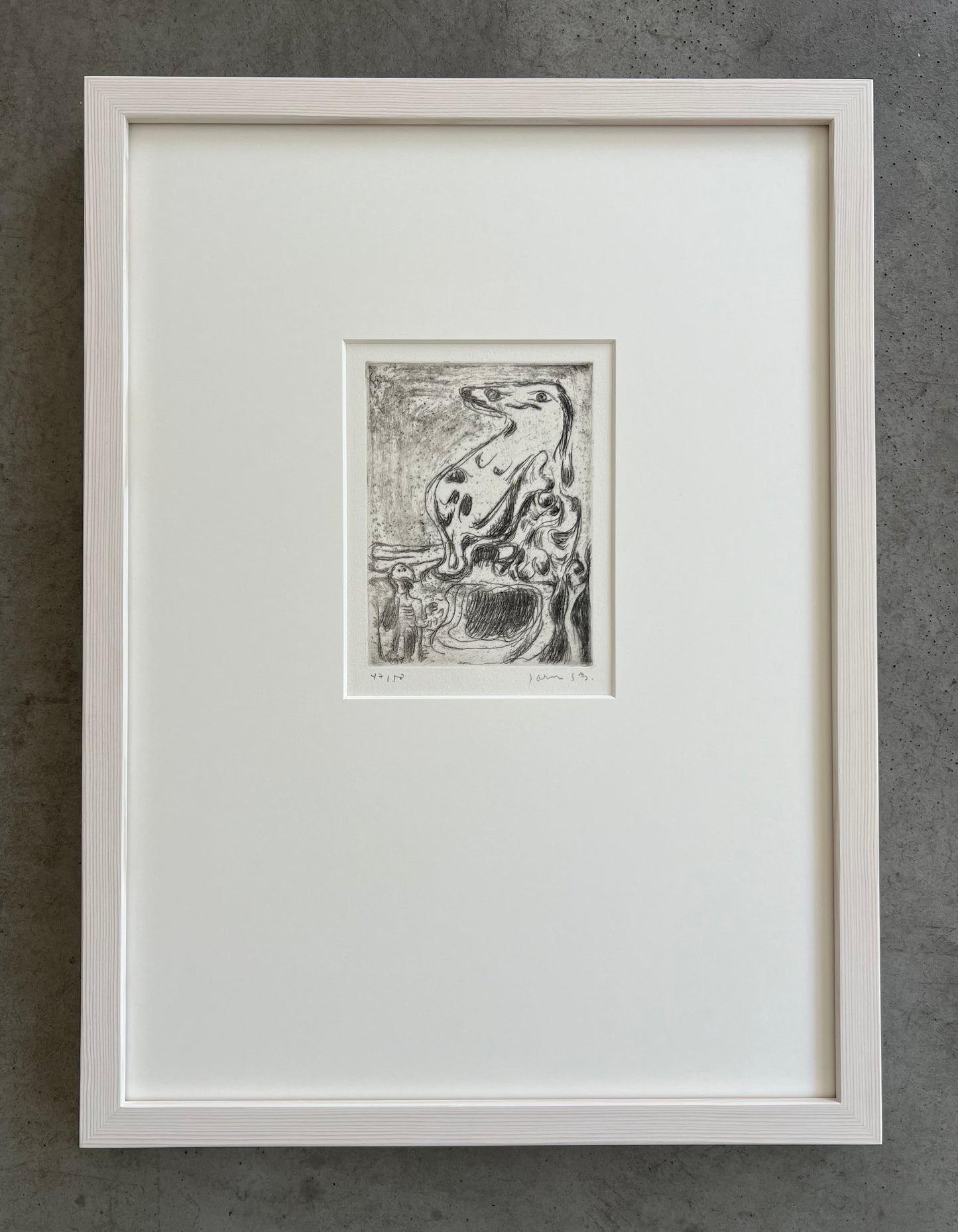 Asger Jorn. “Résistance masculine”, 1953/1961