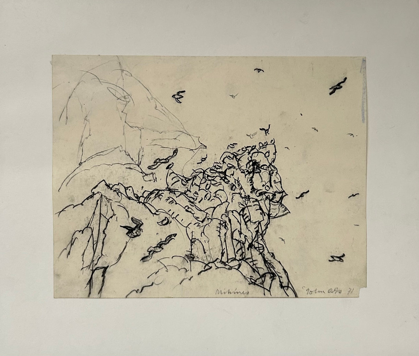 John Olsen. “Mikines”, 1971