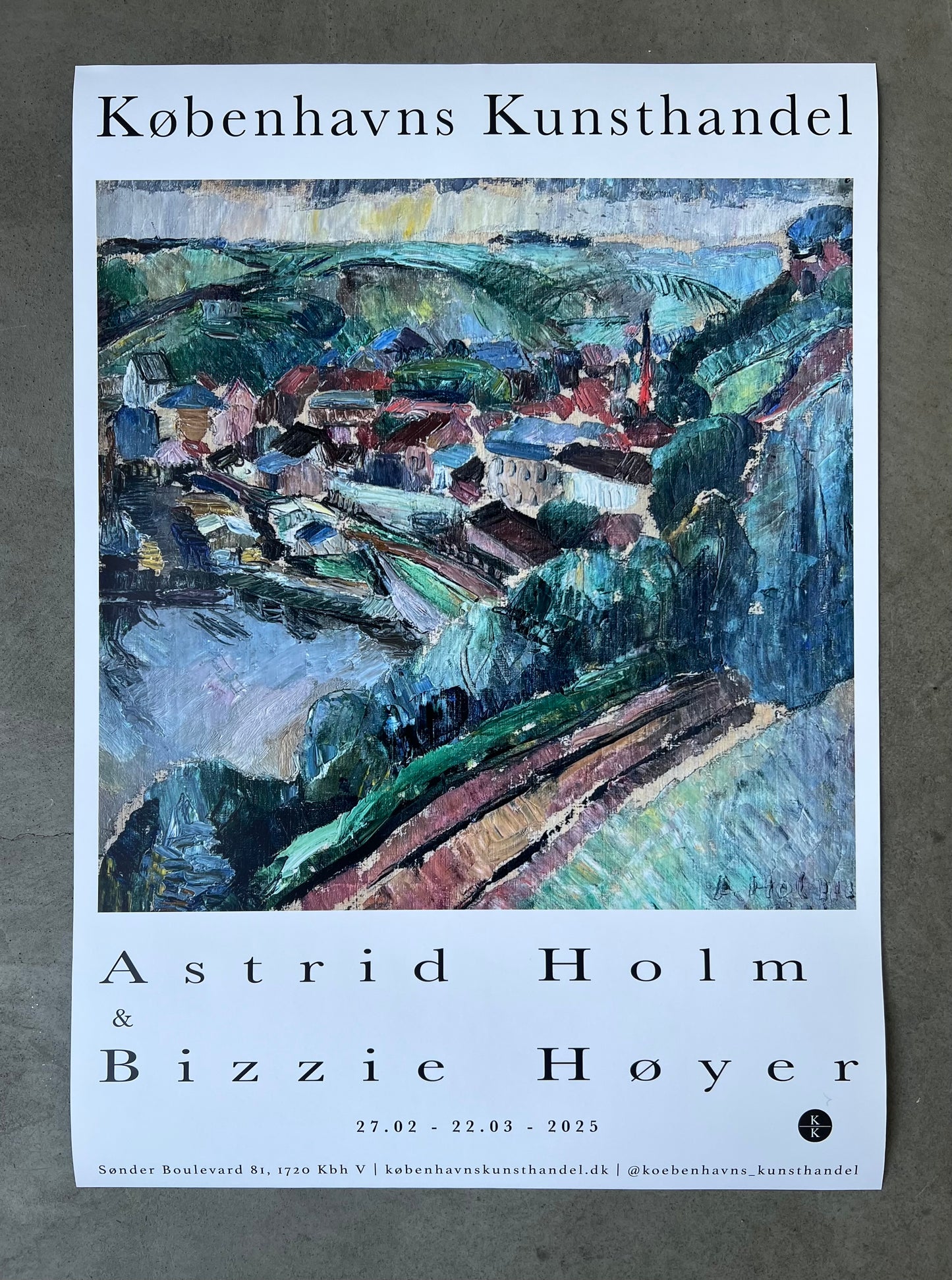 Astrid Holm & Bizzie Høyer. Poster, 2025