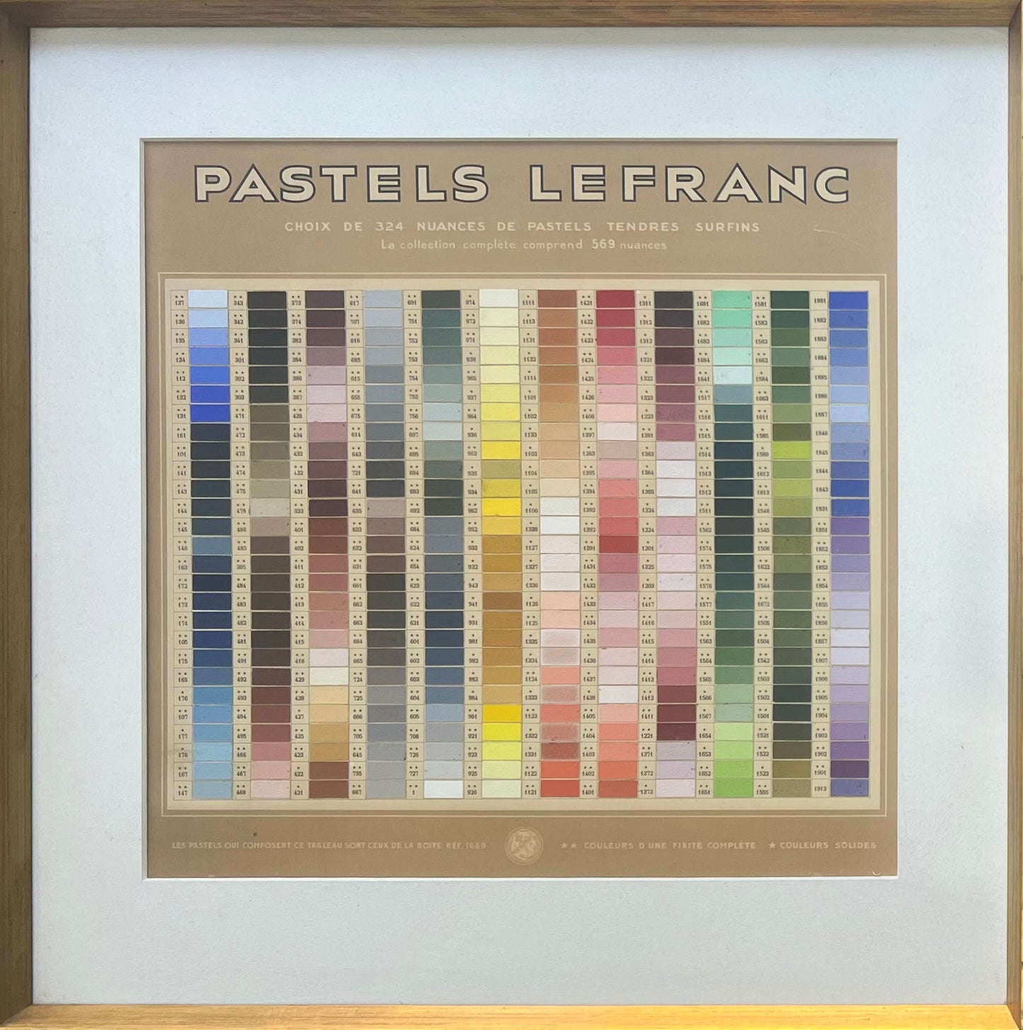 Pastels Lefranc, ca 1920