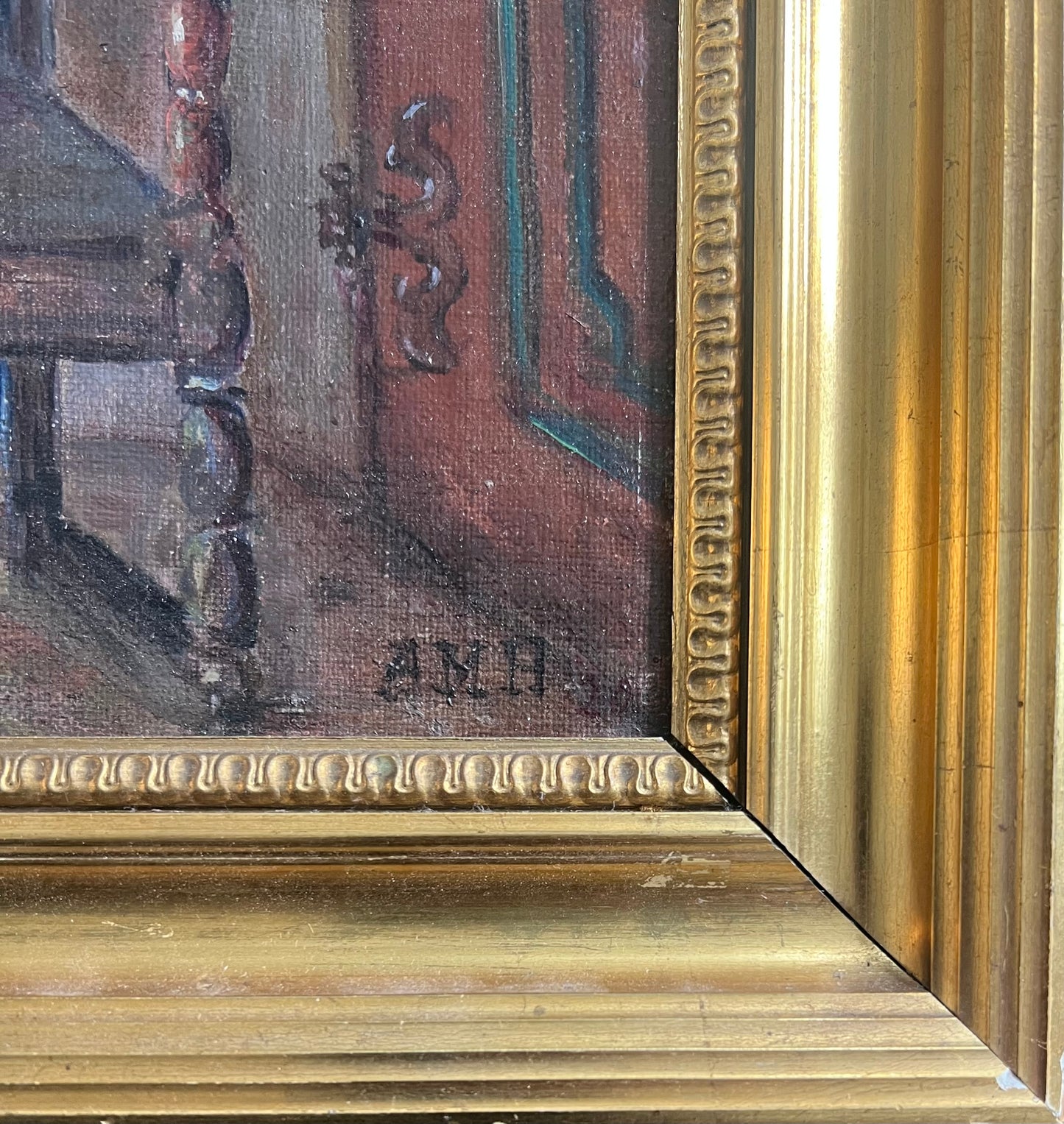 Ane Marie Hansen. Interieur, 1920