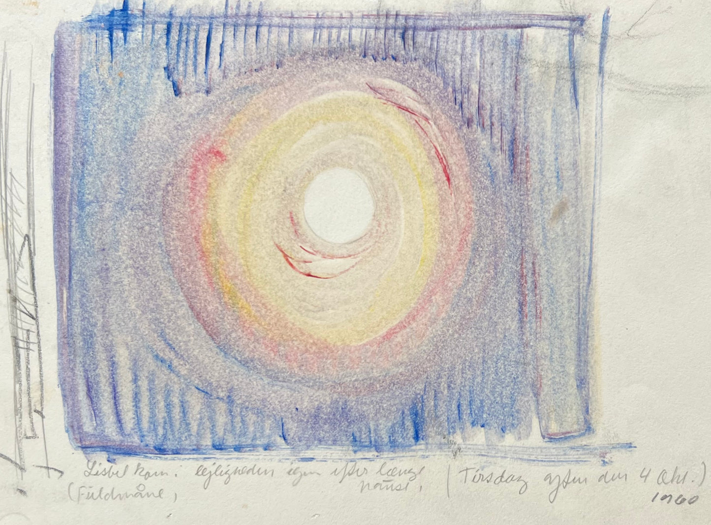 John Olsen. “Fuldmåne”, 1960
