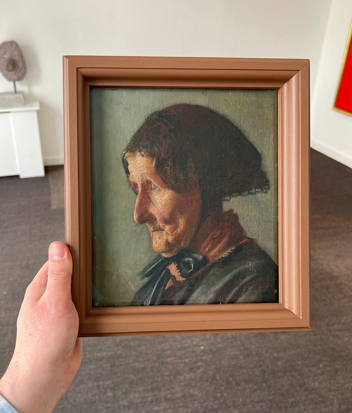 Elise Konstantin-Hansen. “En gammel bondekone”